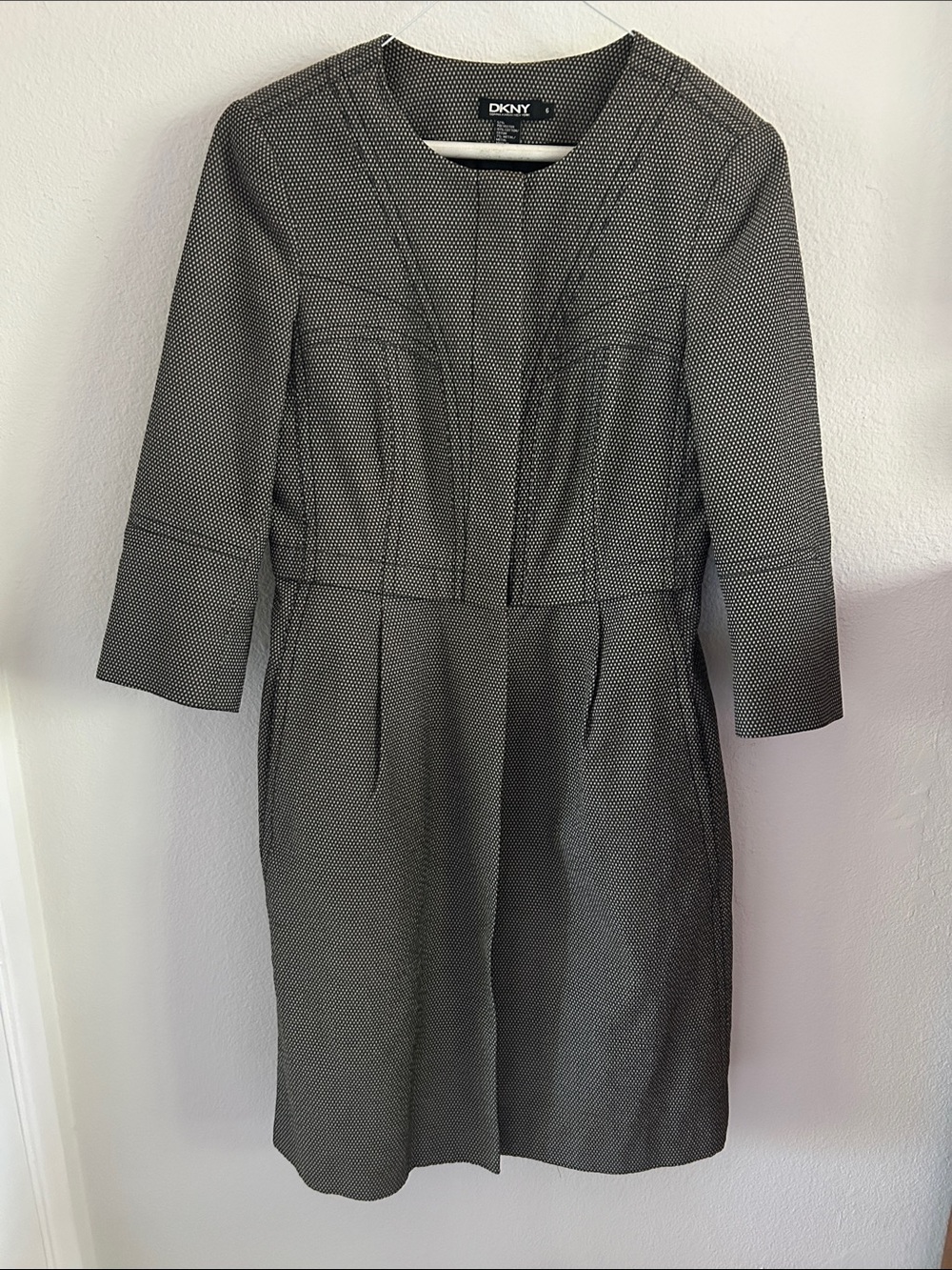 DKNY Long Jacket. Size 6
